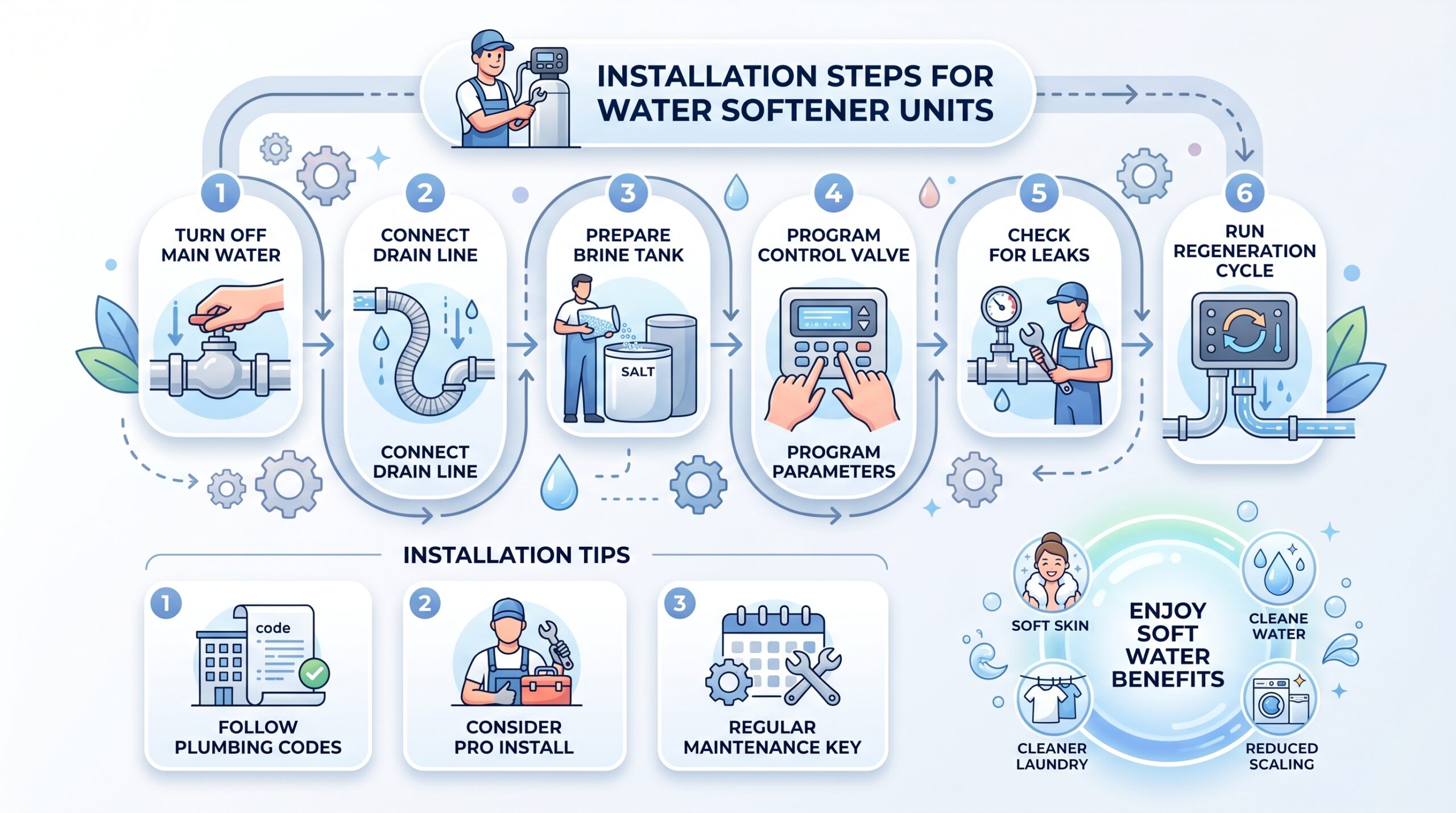 installing water softener