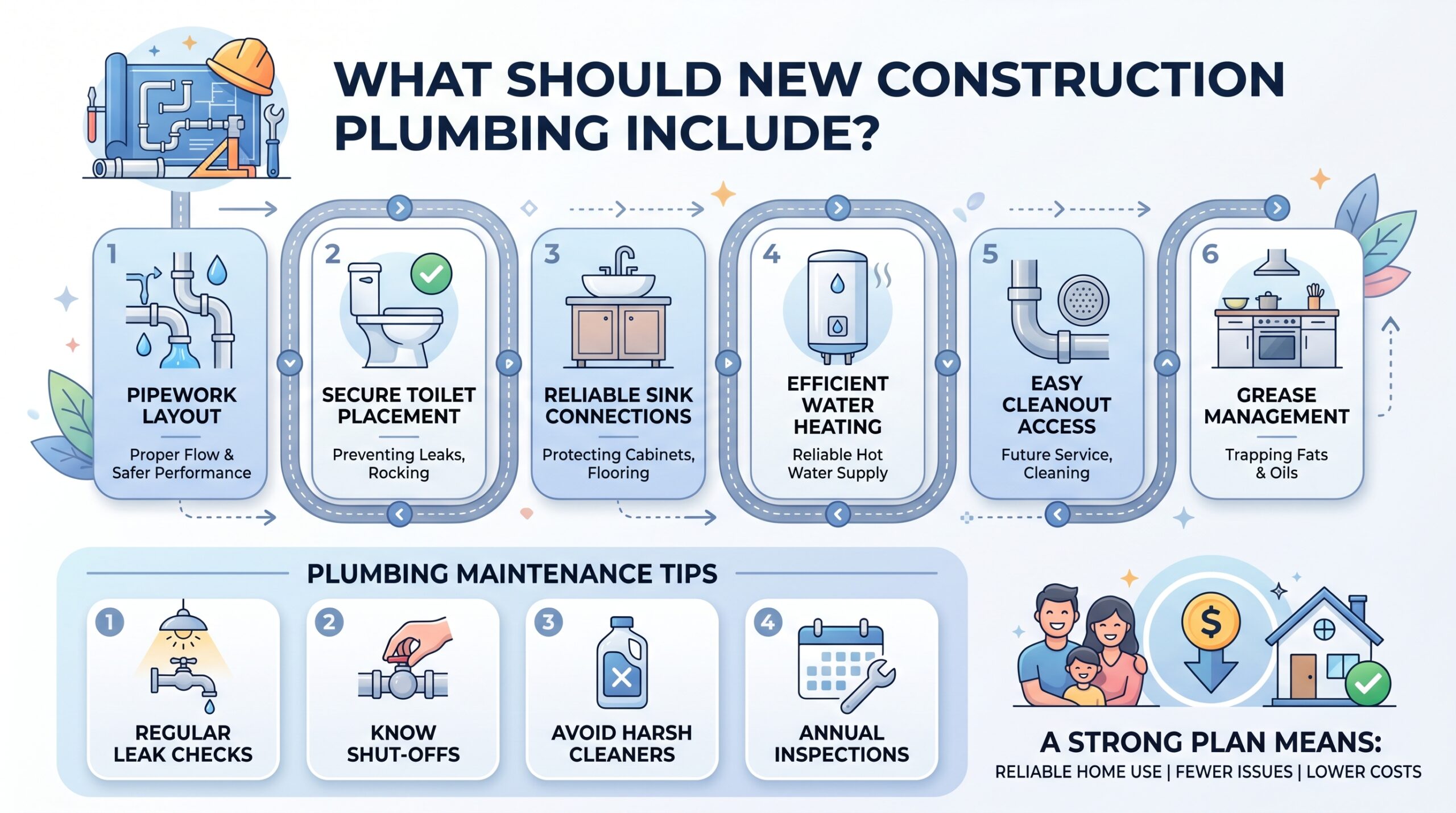 new construction plumbing