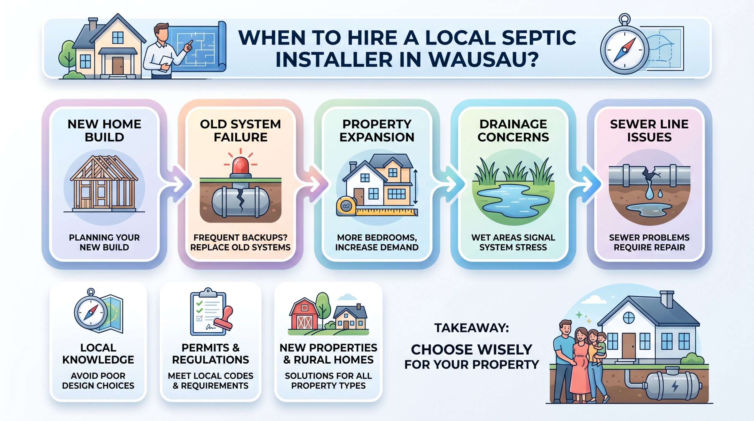 septic installation in wausau