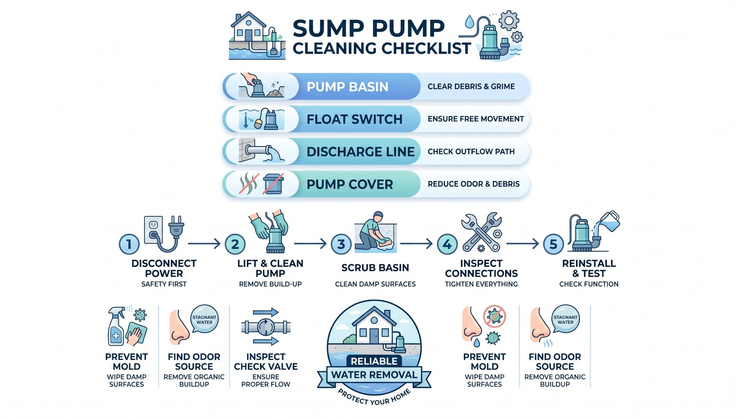 sump pump cleaner